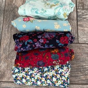 LulaRoe legging bundle 5 PAIRS